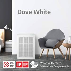 lot 1 image: Coway Airmega 150 True HEPA Air Purifier with Air Quality Monitoring, Auto Mode, Filter Indicator (Dove White) 826439000370 NEW