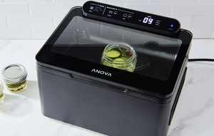 lot 2 image: Anova chamber vacuum sealer ANCV01-10 Vacuum Food Sealer for Wet Foods, Meat Sealers Vacuum Packing Machine, Compact Vacuum Chamber Sealer NEW