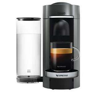 lot 13 image: Nespresso VertuoPlus Deluxe Coffee and Espresso Maker by DeLonghi Titanium  044387021555 -NEW