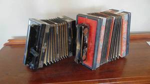 Horner and Beaver Accordions, Bellows look in Good Condition