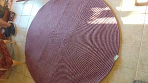72 Round Braided Rug