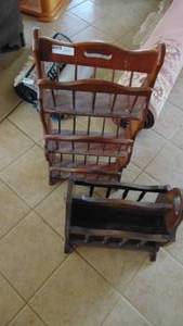 2 Magazine Racks