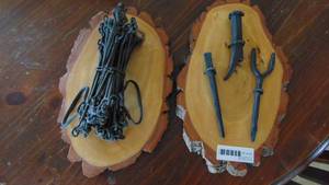 Mounted Vintage Iron Decor