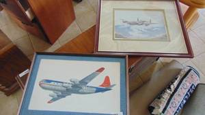 2 Framed Prints, 1- by John Evans