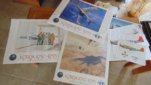7 Misc Airplane Prints and Decals