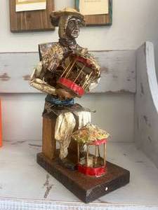 Mexican Paper Mache Folk Art Man