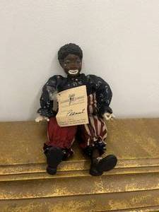 lot 10 image: Peanut Daddys Long Legs Doll (Missing Hat)