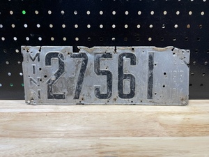 1912,13,14 License Plate