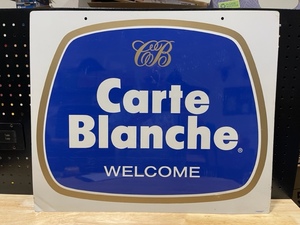 Carte Blanche Sign