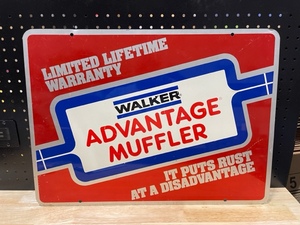 Walker Muffler Sign