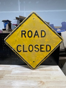 Road Closed Sign