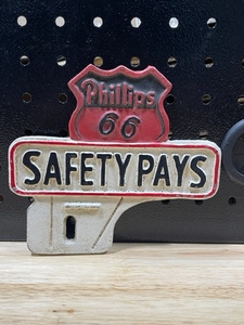 Phillips 66 Cast Iron Safety Pays
