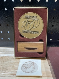 1987 John Deere 150 Year Medallion