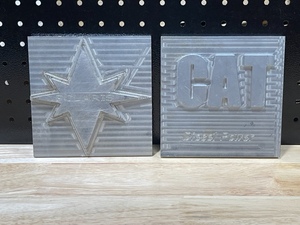 Polaris and CAT Machined on Aluminum