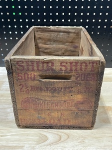 Wooden Shur Shot 20 Gauge Shotgun Shell Box