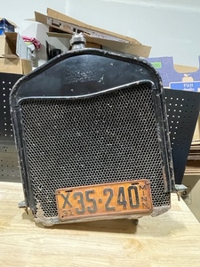 Peerless Radiator for Ford with 1931 License Plate