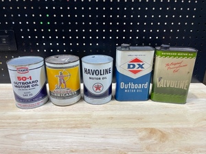 Vintage Oil Cans