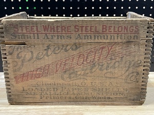The Peters Cartridge Company Ammunition Box