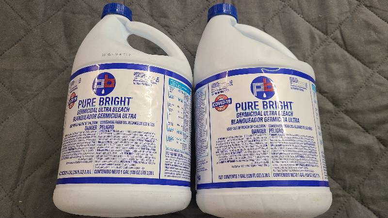 Liquid Bleach  Pure Bright Bleach