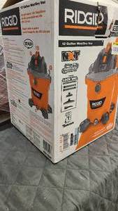 Rigid 12 Gallon WetDry Vac in Box