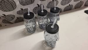 4 Glass Skill sippy cups brand new