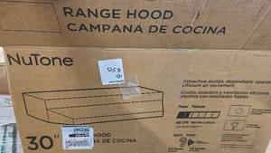 NuTone 30 Range hood in white