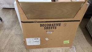 Bronze colored decorative sheets for construction