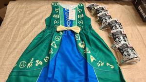 Cute dress costume and tiaras