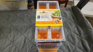 Reusable seed sprouting kits