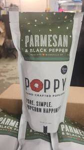 Box of Parmesan and Black Pepper Popcorn