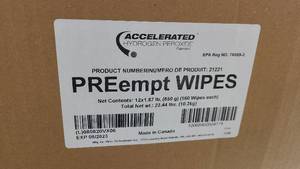 Case of PREempt Wipes 6-Pack
