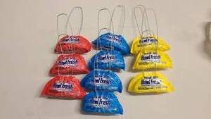 10 Pack bag of brand new Toilet Bowl freshners