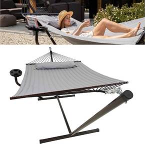 lot 25 image: VITA5 Hammock with Stand Included- 450 lbs Capacity