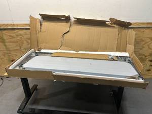 lot 41 image: ROCKPOINT Stainless Steel Table for Prep & Work 60x24 Inches