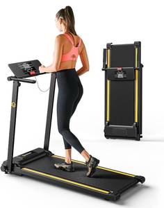 lot 2 image: UREVO Folding Treadmill