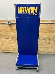 lot 28 image: IRWIN Pegboard Display Stand