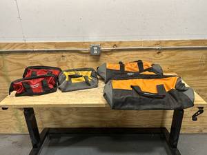 lot 72 image: Lot of 5 Tool Bags