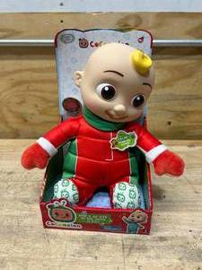 lot 82 image: COCOMELON Roto Plush Hide & Go Seek In The Snow JJ Doll