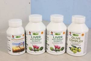 lot 9 image: 4ct Andrew Lessman Procaps Laboratories Dietary Supplements Phytoceramides, Liver Antioxidant Extracts, Olive Complex