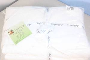 lot 42 image: NEW - Comfort & Joy True Perfection Luxury Towels 9pc Set White