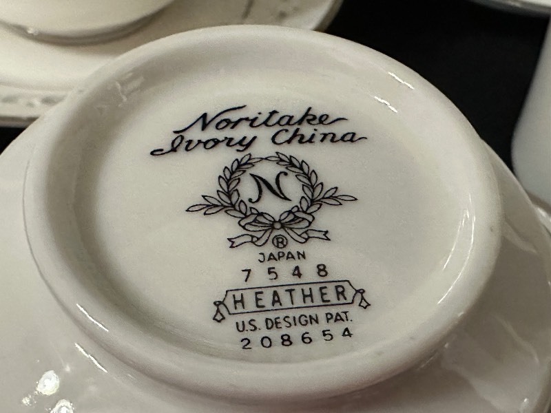 Noritake heather outlet china