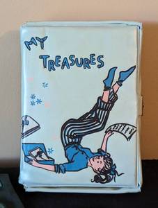 lot 137 image: Vintage Girl Scout Sash and Badges
