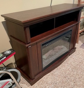 lot 76 image: Whalen Faux Fireplace Room Heater