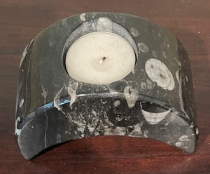 lot 172 image: Marble Votive Candle Holder