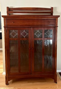 lot 1 image: Bob Timberlake Lexington Mission Arts and Crafts Collection Cabinet with Drawers