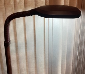 lot 213 image: Adjustable Armed Lamp