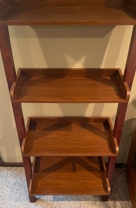 lot 216 image: Decorative Ladder Shelf