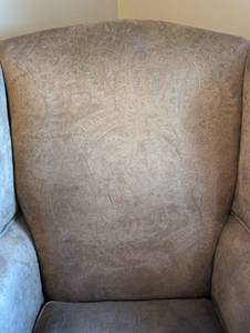 lot 29 image: Paisley Print Armchair by Hickory