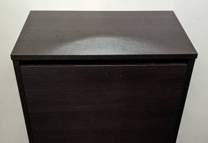lot 115 image: Fold Open Shoe Storage Cabinet