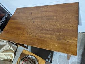 lot 165 image: Mission Style Wring Desk and Chair